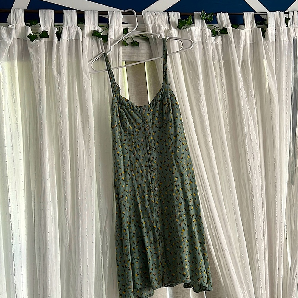 Wild Fable Green Floral Dress